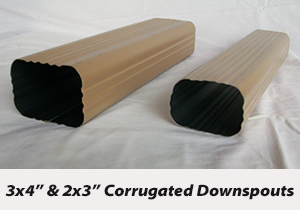 Corrugated Downspouts